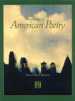 Hardcover Encyclopedia of American Poetry: The Twentieth Century Book