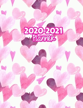 2020-2021 Planner: Two Year Calendar Organizer and Goal Journal | January 2020 - December 2021 Daily, Weekly and Monthly Planner Book with Back Sticker Expression Wall for 2 Years | Design Code 249962