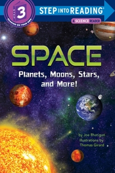 Paperback Space: Planets, Moons, Stars, and More! Book