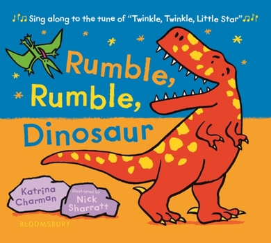 Board book Rumble, Rumble, Dinosaur Book