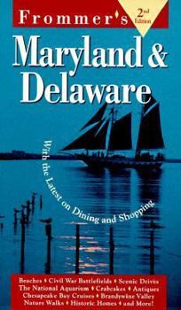 Paperback Frommer's Maryland and Delaware Book