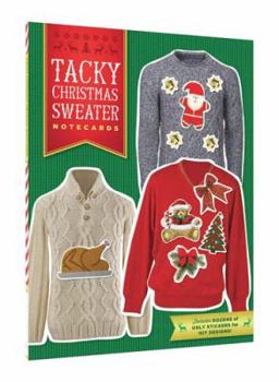 Cards Tacky Christmas Sweater Notecards: 12 Notecards & Envelopes Book