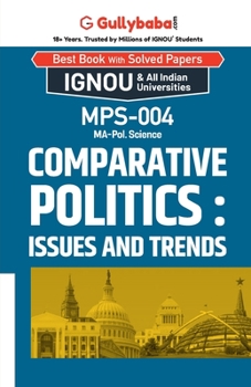 Paperback MPS-04 Comparative Politics: Issues and Trends Book