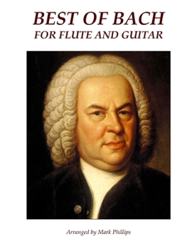 Paperback Best of Bach for Flute and Guitar Book