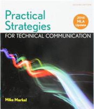 Paperback Practical Strategies for Technical Communication with 2016 MLA Update Book