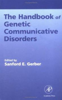 Hardcover Handbook of Genetic Communicative Disorders Book