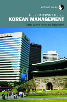 Paperback The Changing Face of Korean Management Book