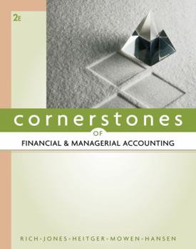 Hardcover Cornerstones of Financial & Managerial Accounting Book