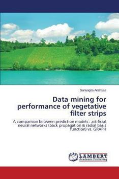 Paperback Data mining for performance of vegetative filter strips Book