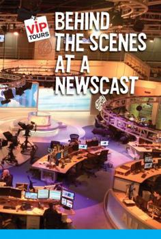 Library Binding Behind the Scenes at a Newscast Book