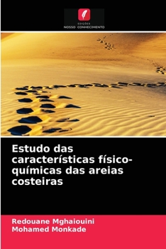 Paperback Estudo das características físico-químicas das areias costeiras [Portuguese] Book