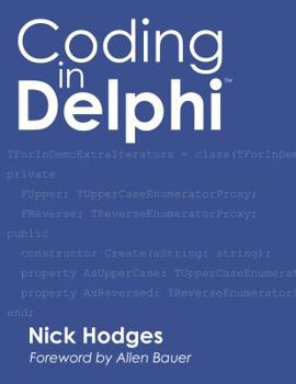 Paperback Coding in Delphi Book