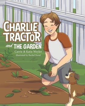 Paperback Charlie Tractor and The Garden Book