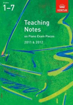 Hardcover Teaching Notes on Piano Exam Pieces 2011 & 2012 Book