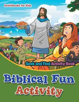 Paperback Biblical Fun Activity Seek and Find Activity Book