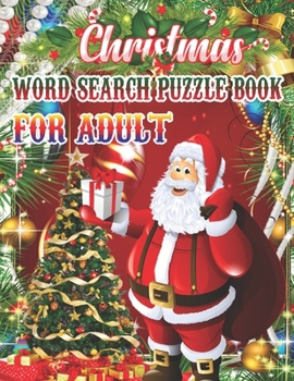Christmas Word Search Puzzle book For Adult: Word Search Puzzle book