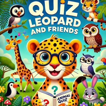 Paperback Quiz Leopard and Friends - Animal Quiz: 50 easy, medium, and hard questions with animal thumbnails Book