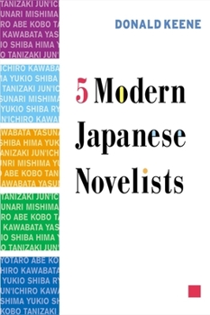 Paperback Five Modern Japanese Novelists Book