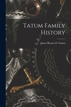 Paperback Tatum Family History Book