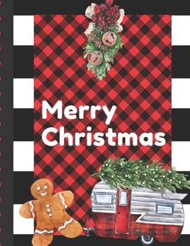 Merry Christmas: Buffalo Plaid Christmas Planner Gift: | Holiday Theme | Gift Under 10 | Stocking Stuffer | Christmas Eve | Christmas Gift | Holiday ... Elf Antics | Menu Planning | Keepsake Memory