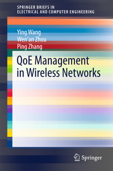 Paperback Qoe Management in Wireless Networks Book