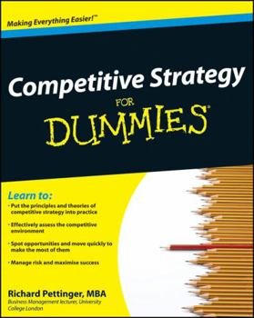 Paperback Competitive Strategy for Dummies Book