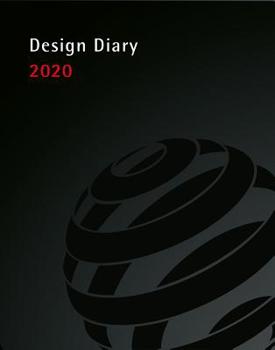 Hardcover Design Diary 2020 [German] Book