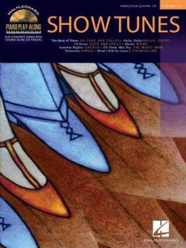 Paperback Showtunes: Piano Play-Along Volume 40 Book