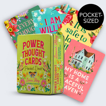 Power Thought Cards Pocket Deck: A 64-Card Affirmation Deck