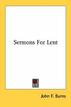 Paperback Sermons For Lent Book
