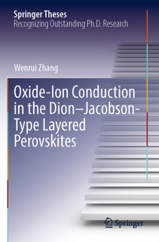 Paperback Oxide-Ion Conduction in the Dion-Jacobson-Type Layered Perovskites Book
