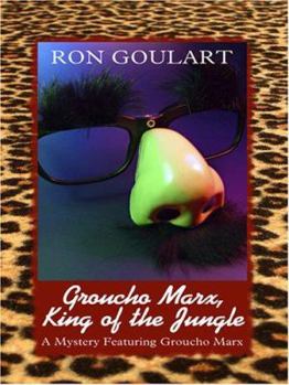 Paperback Grouch Marx King of the Jungle [Large Print] Book