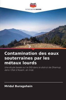 Paperback Contamination des eaux souterraines par les métaux lourds [French] Book