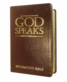Leather Bound God Speaks Study Bible Brown Genuine Leather NET Book