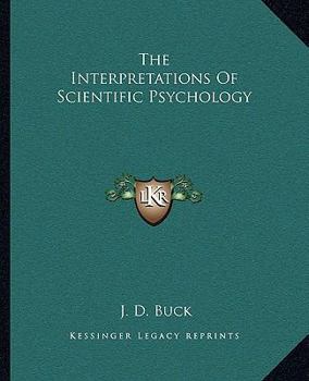 The Interpretations Of Scientific Psychology