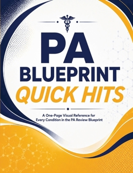 Paperback PA Blueprint Quick Hits: One-Page Visual Reference Guides for Every Condition on the NCCPA Blueprint - PANCE & PANRE Rapid Review Book