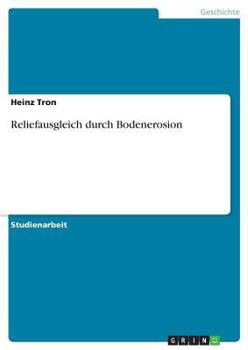 Paperback Reliefausgleich durch Bodenerosion [German] Book