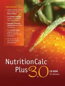 CD-ROM Nutritioncalc Plus 3.0 CD-ROM Book