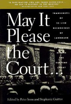 Paperback May It Please the Court Book