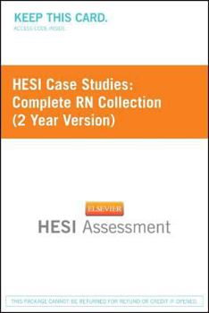 Printed Access Code Hesi Case Studies: Complete RN Collection (2 Yr Version) Book