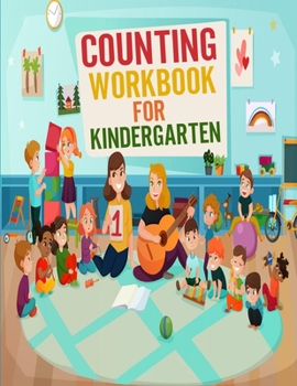 Paperback Counting activity book for kindergarten: Book with exercises and activity for kids / Counting exercises for children Book