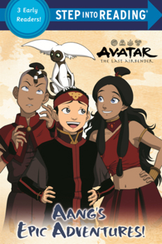 Library Binding Aang's Epic Adventures! Book