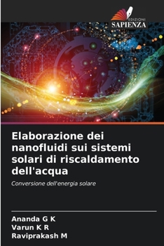 Paperback Elaborazione dei nanofluidi sui sistemi solari di riscaldamento dell'acqua [Italian] Book