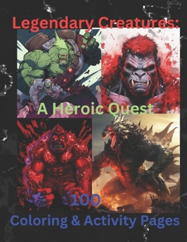 Hero's & Monster Coloring and Activity pages