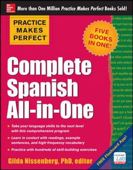 Paperback Complete Spanish All-In-One Book