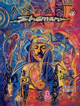 Paperback Carlos Santana -- Shaman: Authentic Guitar Tab Book