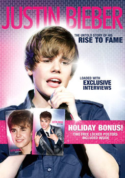 DVD Justin Bieber: Rise to Fame Book