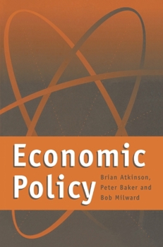 Paperback Economic Policy Book