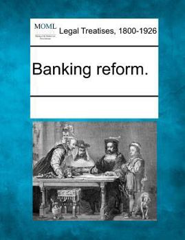 Paperback Banking Reform. Book