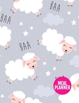 Meal Planner: Simple Year 365 Daily - 52 Week Calendar Meal Planner Daily Weekly and Monthly For Track & Plan Your Meals Food Planning | Large 8.5 x 11 Inch | 110 Pages  - Design Element BT 098825